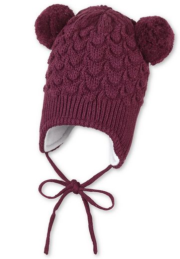 STERNTALER® Strickmütze Bommelmütze Struktur 1-St mehr Black Friday