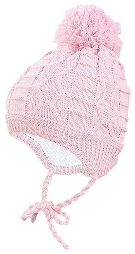 TUPTAM Strickmütze TupTam Baby Winter Mütze Strickmütze zum Binden mehr Lagerräumung