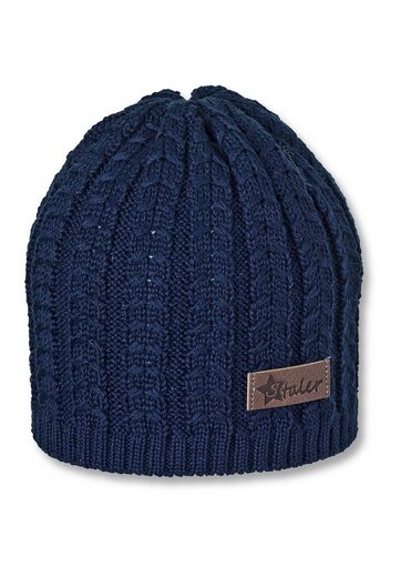 STERNTALER® Strickmütze Strickmütze (1-St., Wintermütze Strick Zopfmuster ideal für kalte Tage) Mütze mit Merinowollanteil und kleinem Zopfmuster mehr Saisonale Angebote