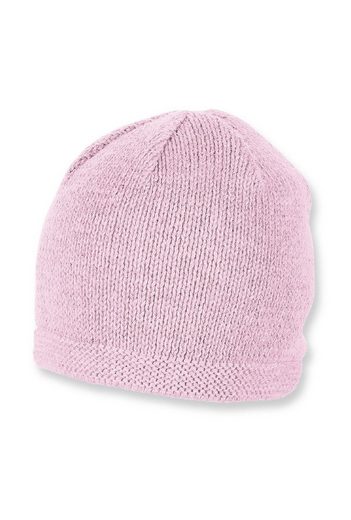 STERNTALER® Strickmütze OCS Strickmütze (1-St., Wintermütze gefütterte und ideal für kalte Tage) Strick Beanie Kinder aus weicher Baumwolle unifarben mehr Letzte 2 Tage