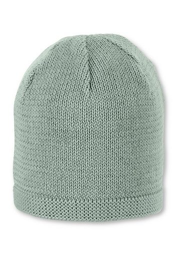 STERNTALER® Strickmütze OCS Strickmütze (1-St., Wintermütze gefütterte und ideal für kalte Tage) Strick Beanie Kinder aus weicher Baumwolle unifarben mehr Letzter Tag