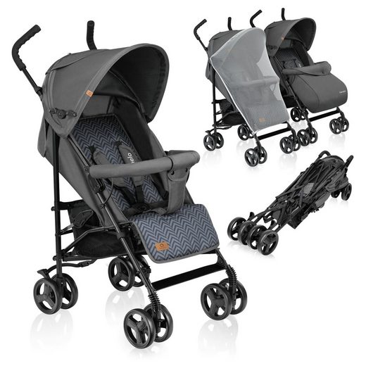 LIONELO Kinder-Buggy ELIA Moskitonetz, Beinwärmer, ab 0 bis 32 Monate mehr Discount Store für neue Produkte