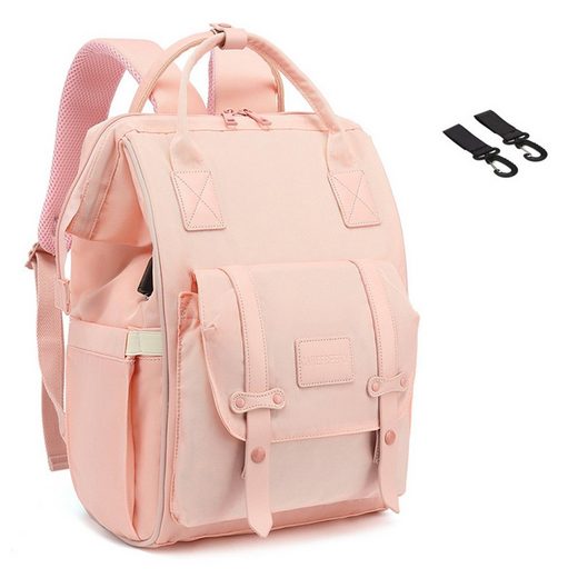 REDOM Wickelrucksack Wickeltasche Rucksack Baby Multifunktions-Babytaschen wasserabweisend (Windeln Babyflasche Milchfläsche Rucksack Tasche mit USB-Anschluss, Multifunktional, Babytasche, Wickelrucksack), mit Kinderwagen-Haken Günstiger Verkauf