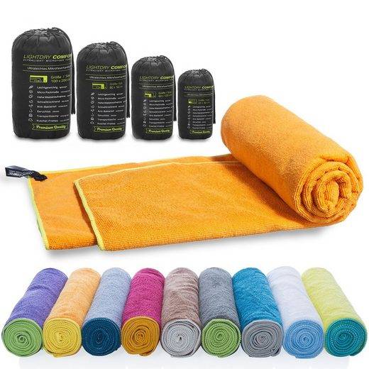 LIGHTDRY Reisehandtuch Backpack Mikrofaser Sporthandtuch Sport, Strand & Badehandtuch mehr Zeitlich begrenztes Angebot