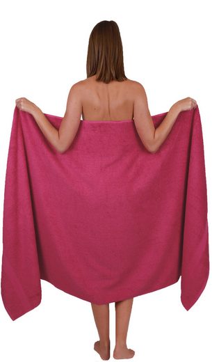 BETZ Badetuch Palermo groß XXL Größe 100 x 200 cm Saunatuch 100% Baumwolle (1 Stück, 1-St) mehr Bis zu 55% Rabatt