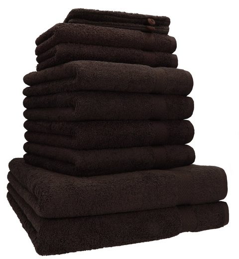 BETZ Handtuch Set 10-tlg. Handtuch-Set PREMIUM 100% Baumwolle (10-St), 100% Baumwolle mehr Weihnachtsangebot