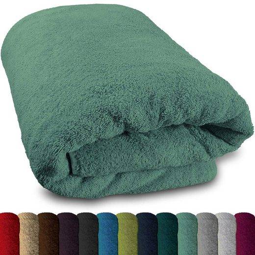 LANUDO Badetücher Lanudo® Saunahandtuch "Maxi Line" 100x200 cm div. Farben 100% Baumwolle (1-St) mehr Riesige Ersparnisse
