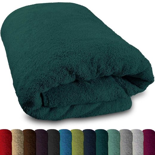 LANUDO Badetücher Lanudo® Saunahandtuch "Maxi Line" 100x200 cm div. Farben 100% Baumwolle (1-St) mehr Super Sparpreis