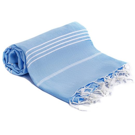 TURQUOISE HOME Hamamtuch Signature Strandtuch 100x180cm XL Saunahandtuch Reisehandtuch 100% Baumwolle mehr Rabatt