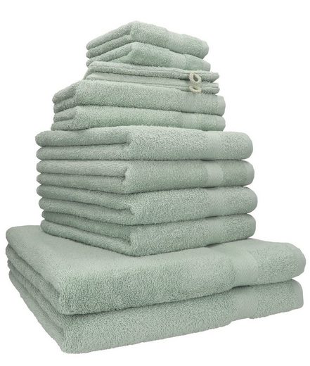 BETZ Handtuch Set 12er Frottier Handtuch-Set PREMIUM 100% Baumwolle 100% Baumwolle, (12-tlg) mehr Riesige Rabatte