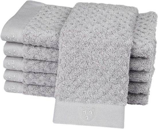 ROSS Gästehandtücher Harmony Frottier (6-St), 100 % Baumwolle mehr Blitzverkäufe