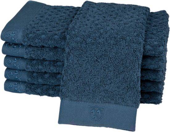 ROSS Gästehandtücher Harmony Frottier (6-St), 100 % Baumwolle mehr Sonderangebot