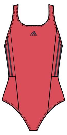 ADIDAS PERFORMANCE Badeanzug 3S MID SUIT 1-St mehr Limitierter Zeitrabatt