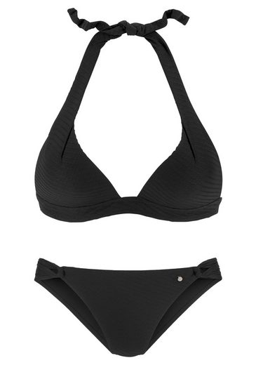 S.OLIVER Triangel-Bikini Cho mit Zierknoten mehr Rabatt