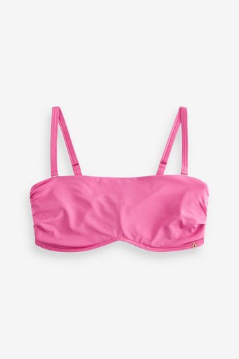 NEXT Bandeau-Bikini-Top Unwattierter, trägerloser Minimizer-Bikini, DD+ 1-St mehr 50% Rabatt mit kostenlosem Versand