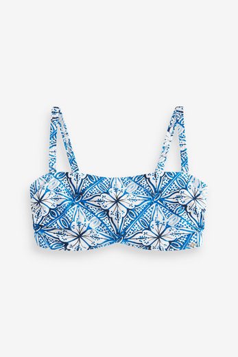 NEXT Bandeau-Bikini-Top Unwattierter, trägerloser Minimizer-Bikini, DD+ 1-St mehr Clearance-Verkauf