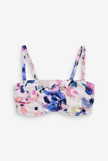 NEXT Bandeau-Bikini-Top Unwattierter, trägerloser Minimizer-Bikini, DD+ 1-St mehr Clearance-Verkauf