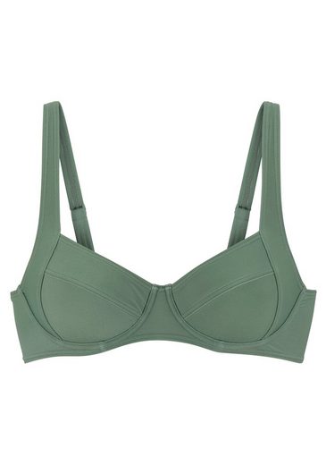 LASCANA Bügel-Bikini-Top Lolo in modischer Schnittform mehr Verkauf