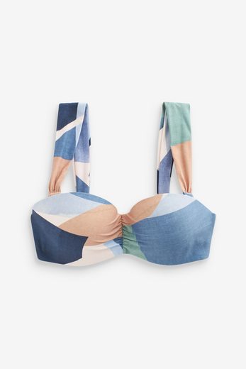 NEXT Bandeau-Bikini-Top Figurformendes, wattiertes Bandeau-Bikinitop 1-St mehr Versandkostenfrei