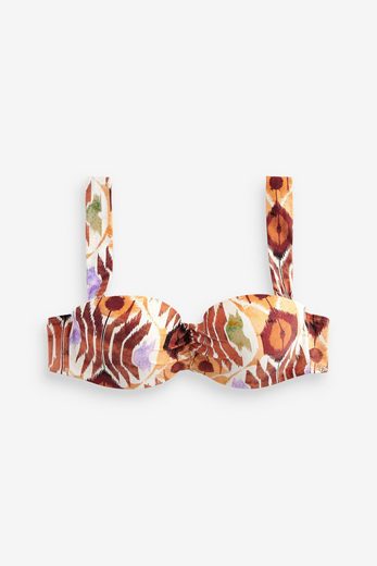 NEXT Bandeau-Bikini-Top Figurformendes, wattiertes Bandeau-Bikinitop 1-St mehr Versandkostenfrei