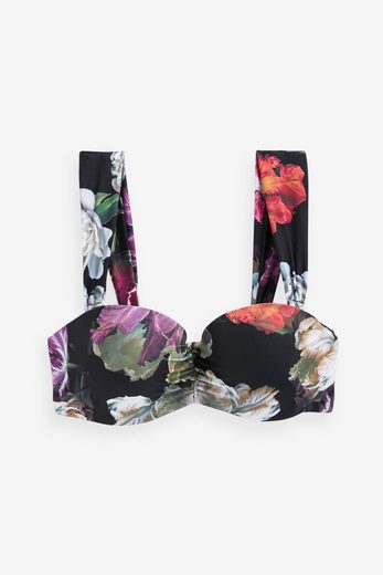 NEXT Bandeau-Bikini-Top Figurformendes, wattiertes Bandeau-Bikinitop 1-St mehr Großer Ausverkauf