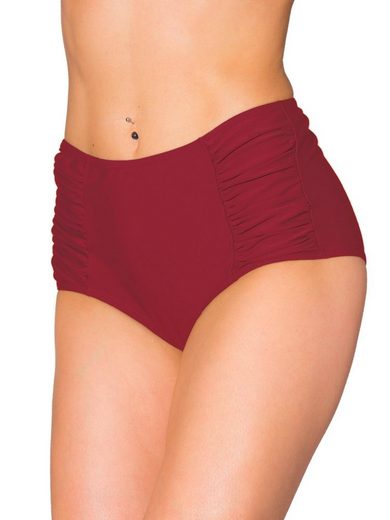 AQUARTI Bikini-Hose Aquarti Damen Bikinihose mit Hoher Taille und Raffung mehr Meist gekauft