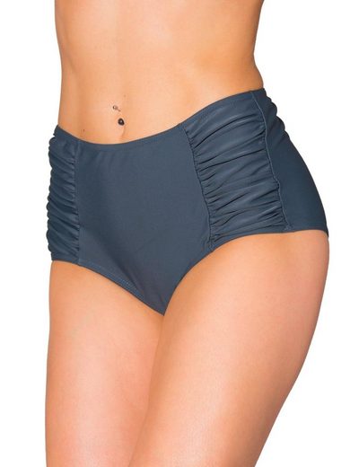 AQUARTI Bikini-Hose Aquarti Damen Bikinihose mit Hoher Taille und Raffung mehr Meist gekauft