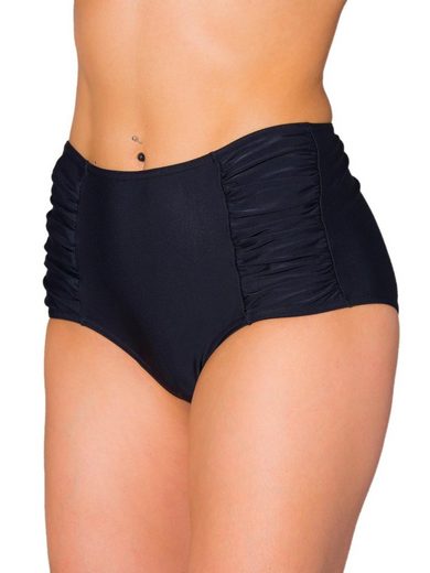 AQUARTI Bikini-Hose Aquarti Damen Bikinihose mit Hoher Taille und Raffung mehr Meist gekauft