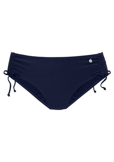 LASCANA Bikini-Hose Malia mit seitlicher Raffung mit tropischem Print mehr Black Friday