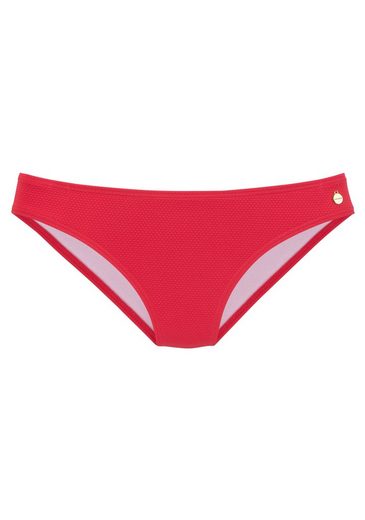 LASCANA Bikini-Hose Cana unifarben aus Strukturware mehr Kauf eins, bekomm eins gratis