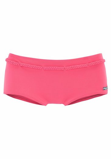 BUFFALO Bikini-Hotpants Happy mit geflochtenem Ziergürtel mehr Rabatte dieses Monats