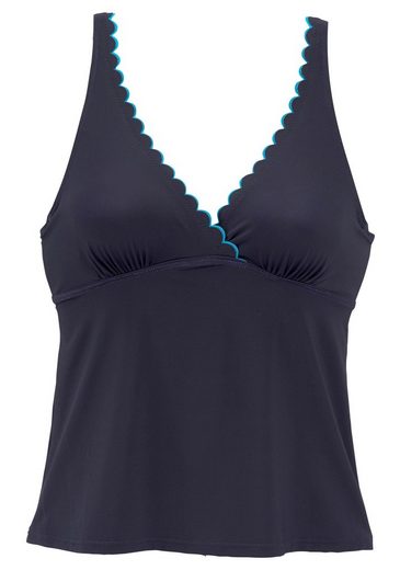 LASCANA Bügel-Tankini-Top Camilla mit Farbkontrast mehr