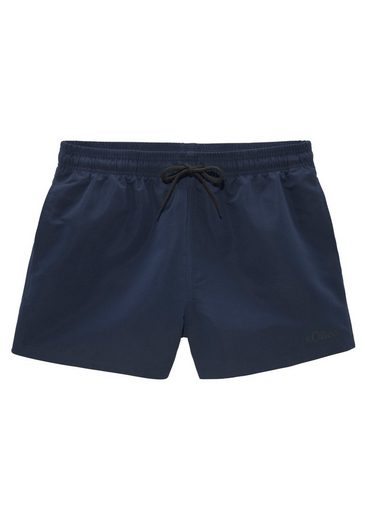 S.OLIVER Badeshorts mit komplementärem Farbdesign mehr Sonderangebot