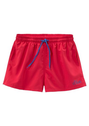 S.OLIVER Badeshorts mit komplementärem Farbdesign mehr Rabatt