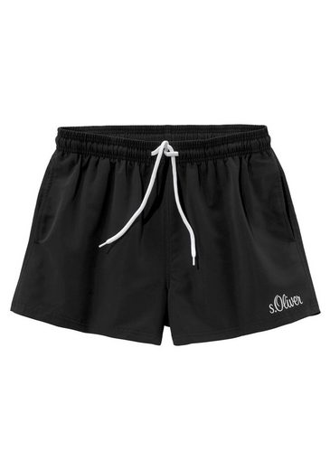 S.OLIVER Badeshorts mit komplementärem Farbdesign mehr Rabatt