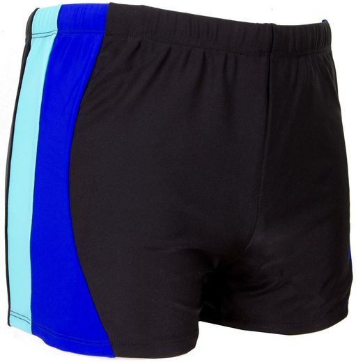 LUVANNI Boxer-Badehose Badehose Herren Schnelltrocknende Beachshorts Badeshorts enganliegend Schwimmhose Männer Shorts Hose mit Streifenmuster mehr Versandkostenfrei