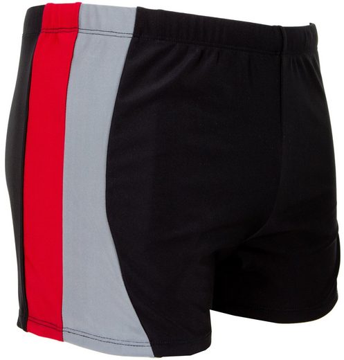 LUVANNI Boxer-Badehose Badehose Herren Schnelltrocknende Beachshorts Badeshorts enganliegend Schwimmhose Männer Shorts Hose mit Streifenmuster mehr Versandkostenfrei