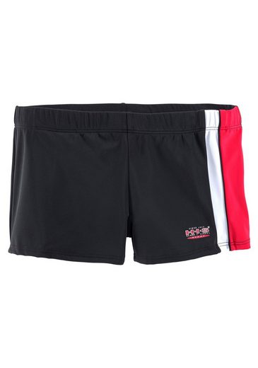 H.I.S Boxer-Badehose mit Kontrasteinsätzen mehr Flash Sale