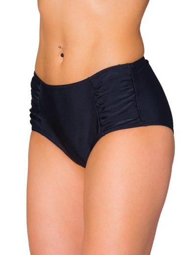 AQUARTI Bikini-Hose Aquarti Damen Bikinihose Hotpants mit seitlichen Raffungen mehr Online Outlet