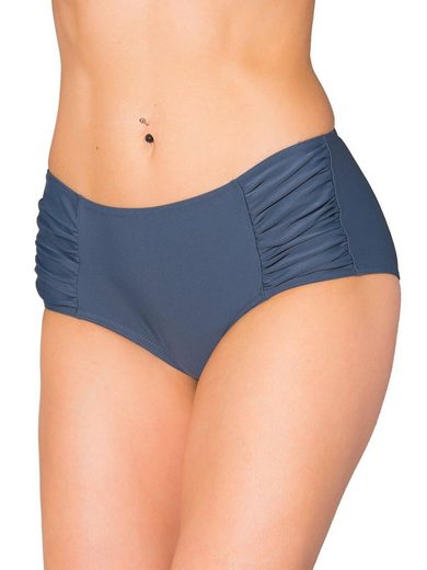 AQUARTI Bikini-Hose Aquarti Damen Bikinihose Hotpants mit seitlichen Raffungen mehr Exklusive Angebote