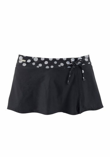 LASCANA Bade-Rock mit integrierter Bikinihose und bedrucktem Bündchen mehr Valentinstagsangebot