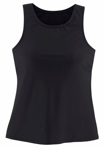 LASCANA Bade-Shirt mit Unterbrustgummi mehr Jubiläumsangebot
