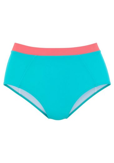 LASCANA ACTIVE Highwaist-Bikini-Hose Janni mit kontrastfarbigen Bündchen mehr Bestseller