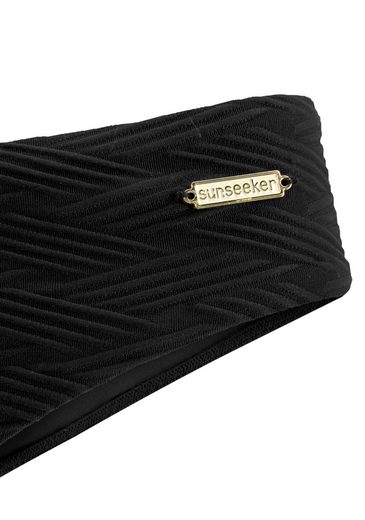 SUNSEEKER Bikini-Hose Loretta mit Strukturmuster mehr Kostenlose Rückgabe