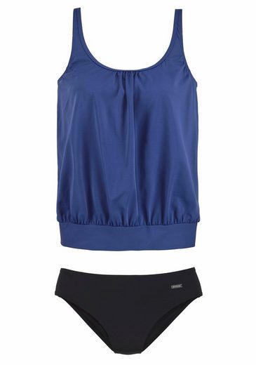 LASCANA Oversize-Tankini Miederverstärkung am Cup, Unterbrustgummi rundum, verstellbare Träger mehr Nur für heute