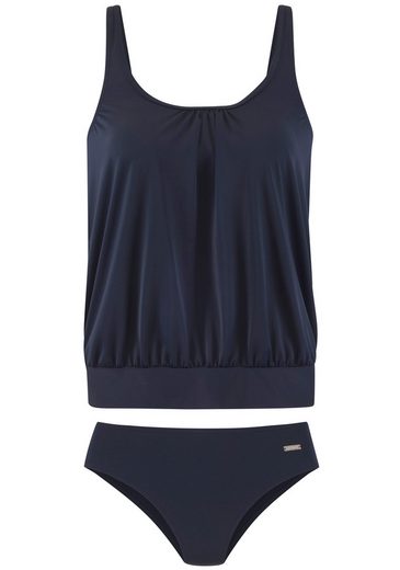 LASCANA Oversize-Tankini Miederverstärkung am Cup, Unterbrustgummi rundum, verstellbare Träger mehr Nur für heute