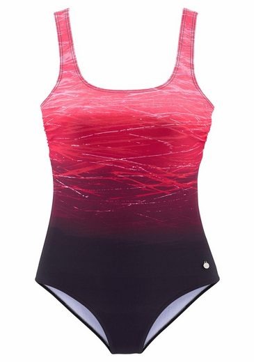 LASCANA Badeanzug mit Batikprint und Shaping-Effekt mehr Discount Store für neue Produkte