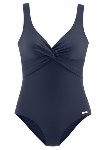 LASCANA Badeanzug mit Shaping-Einsatz vorn, eingearbeitete Softcups, mit Raffungen mehr Auslauf