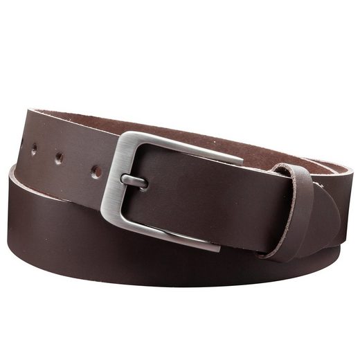 COLOGNEBELT Ledergürtel D11-SL Schlicht dennoch modern mit Dornschließe, MADE IN GERMANY mehr Im Verkauf