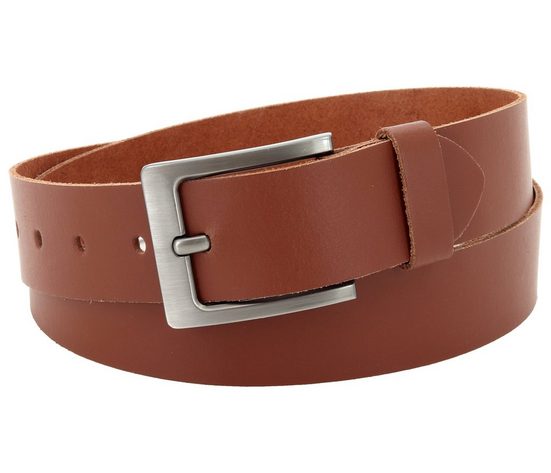 COLOGNEBELT Ledergürtel E1-SL Schlicht dennoch modern mit Dornschließe, MADE IN GERMANY mehr Angebote